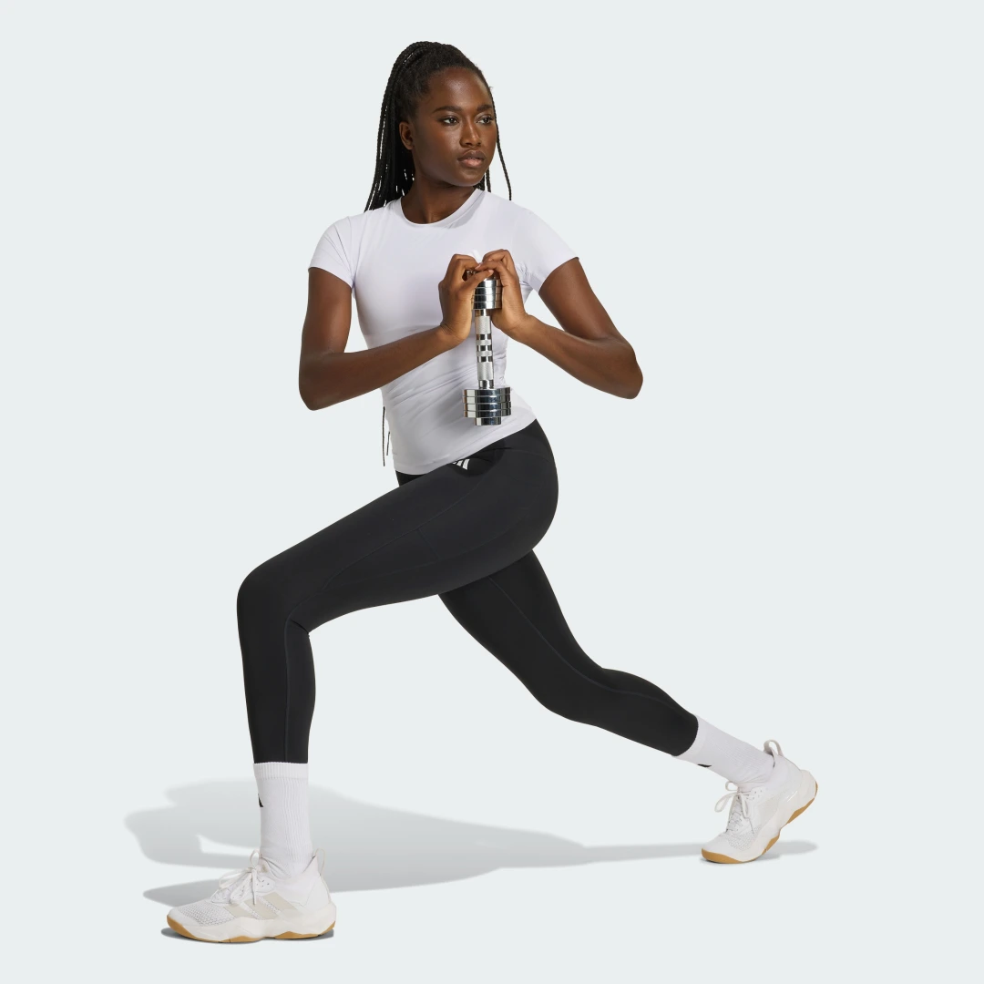 Thumbnail 2 de Adidas Camiseta PrimeLift Essentials Workout Contour - color violeta