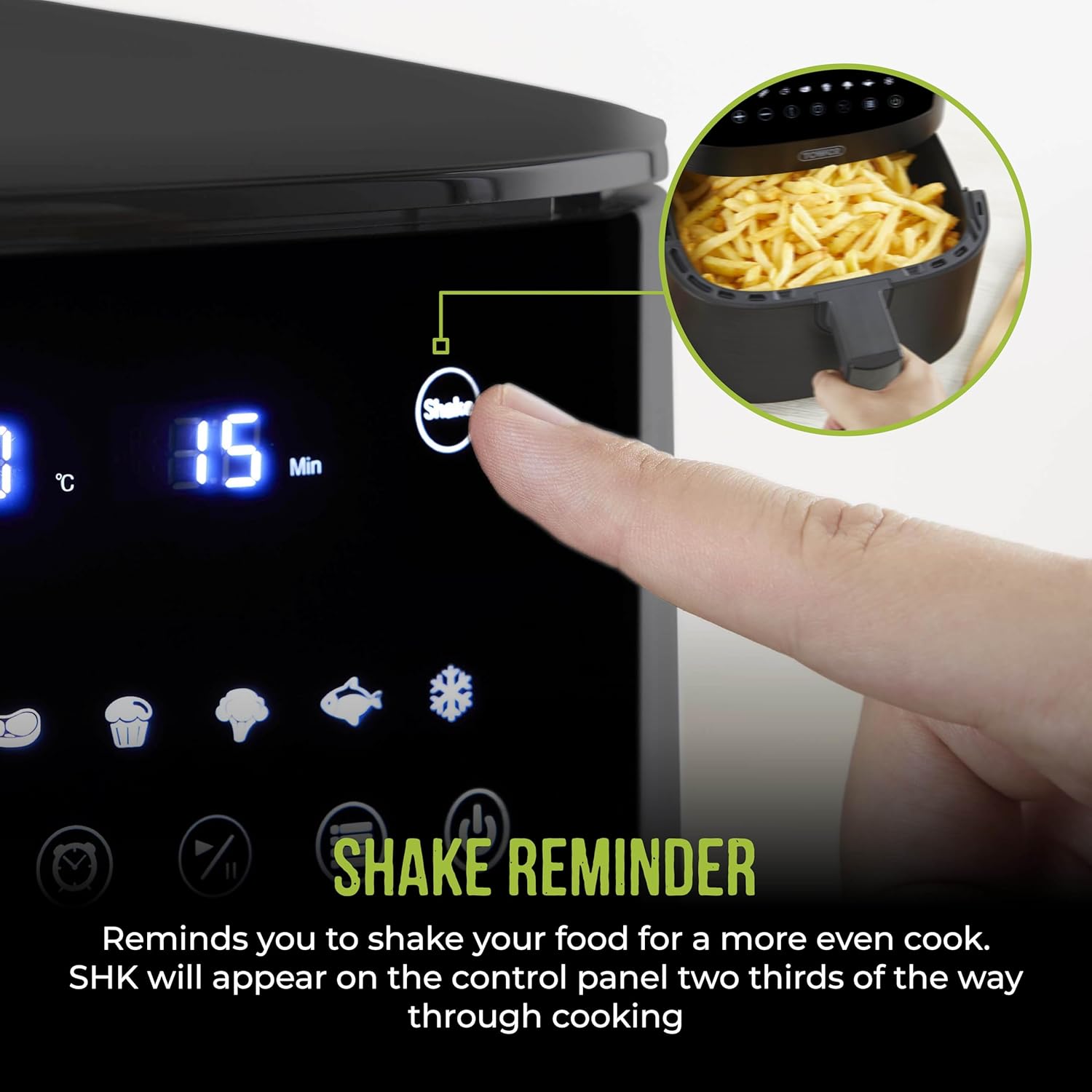 Thumbnail 4 de Tower T17147 Vortx 4.2L Digital Air Fryer