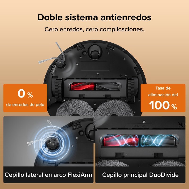 Thumbnail 3 de Roborock Qrevo Edge 2 Set: Robot aspirador y fregona con alto rendimiento y autovaciado