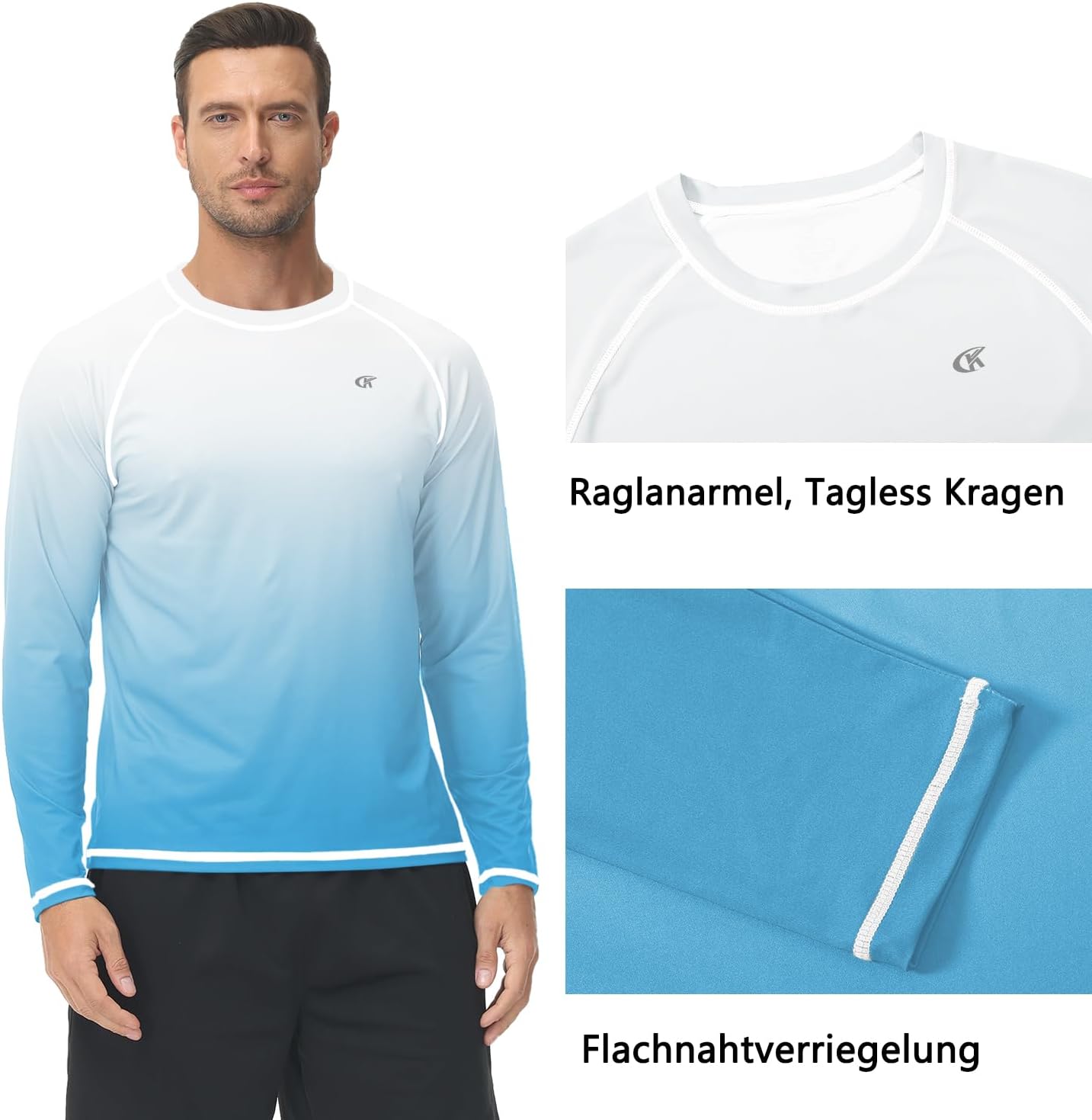 Thumbnail 6 de Huayuzh Rashguard UV Shirt für Herren