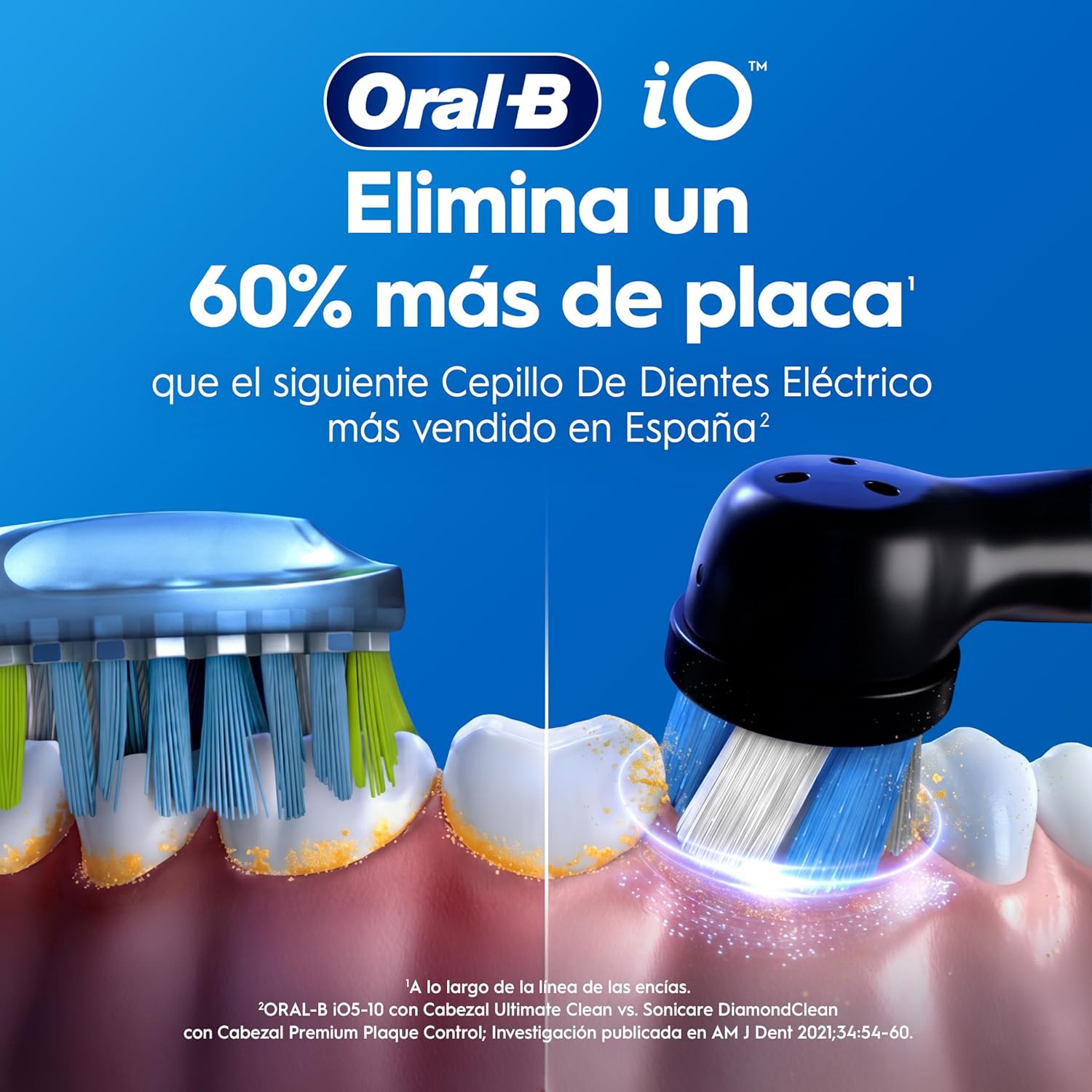Thumbnail 5 de Oral-B iO 2 Azul Mar cepillo eléctrico