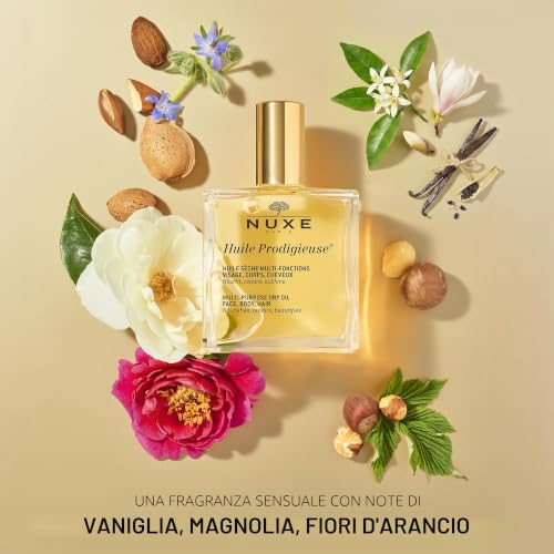 Thumbnail 7 de Nuxe Huile Prodigieuse Olio Secco Multifunzione – 100 ml: l’eleganza multitasking per viso e décolleté