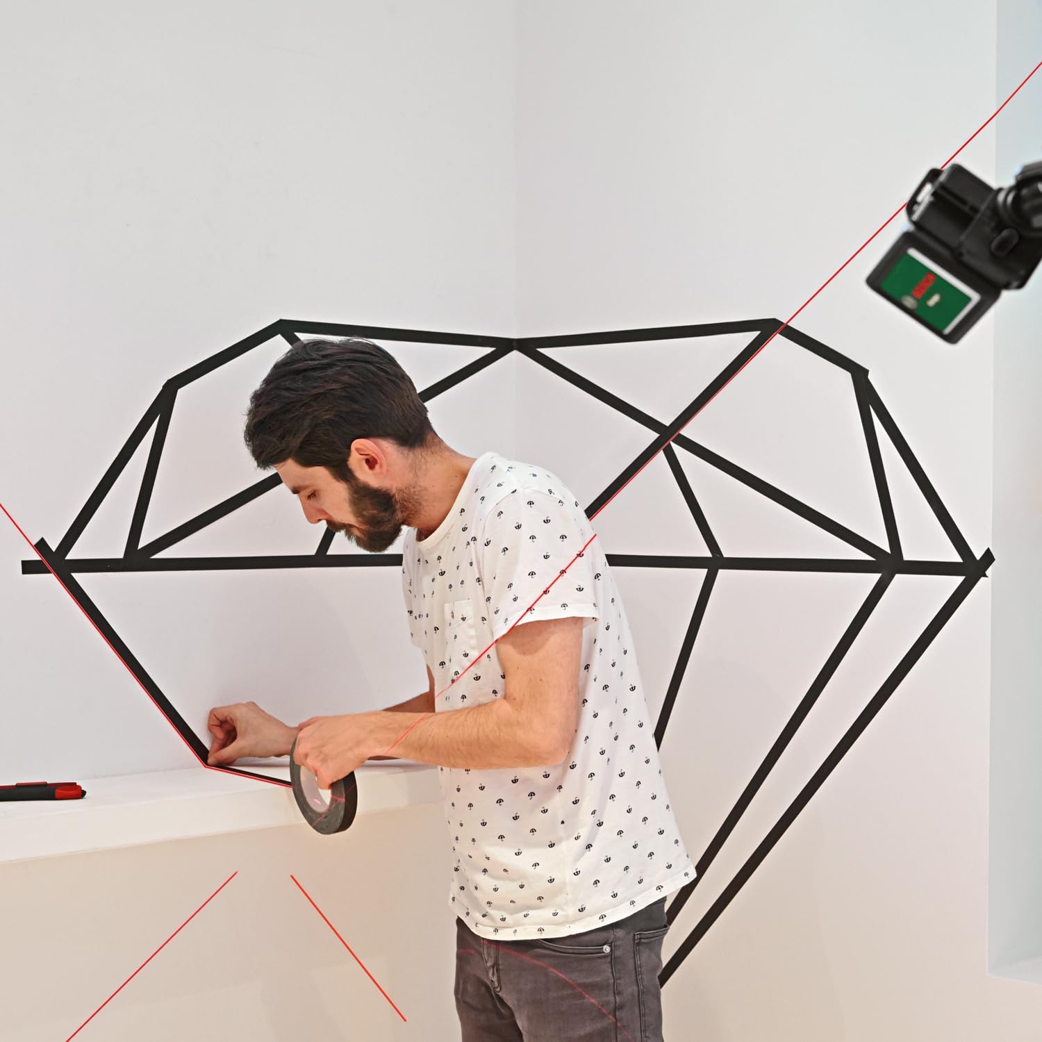 Thumbnail 6 de Bosch Quigo livella laser a croce con morsetto snodabile MM 2 (allineamento preciso)