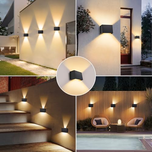 Thumbnail 7 de T-SUN: Lámparas Solares para Exterior (2 piezas) – Aplique Solar de Pared 3000K, IP65, Ajustable 120°