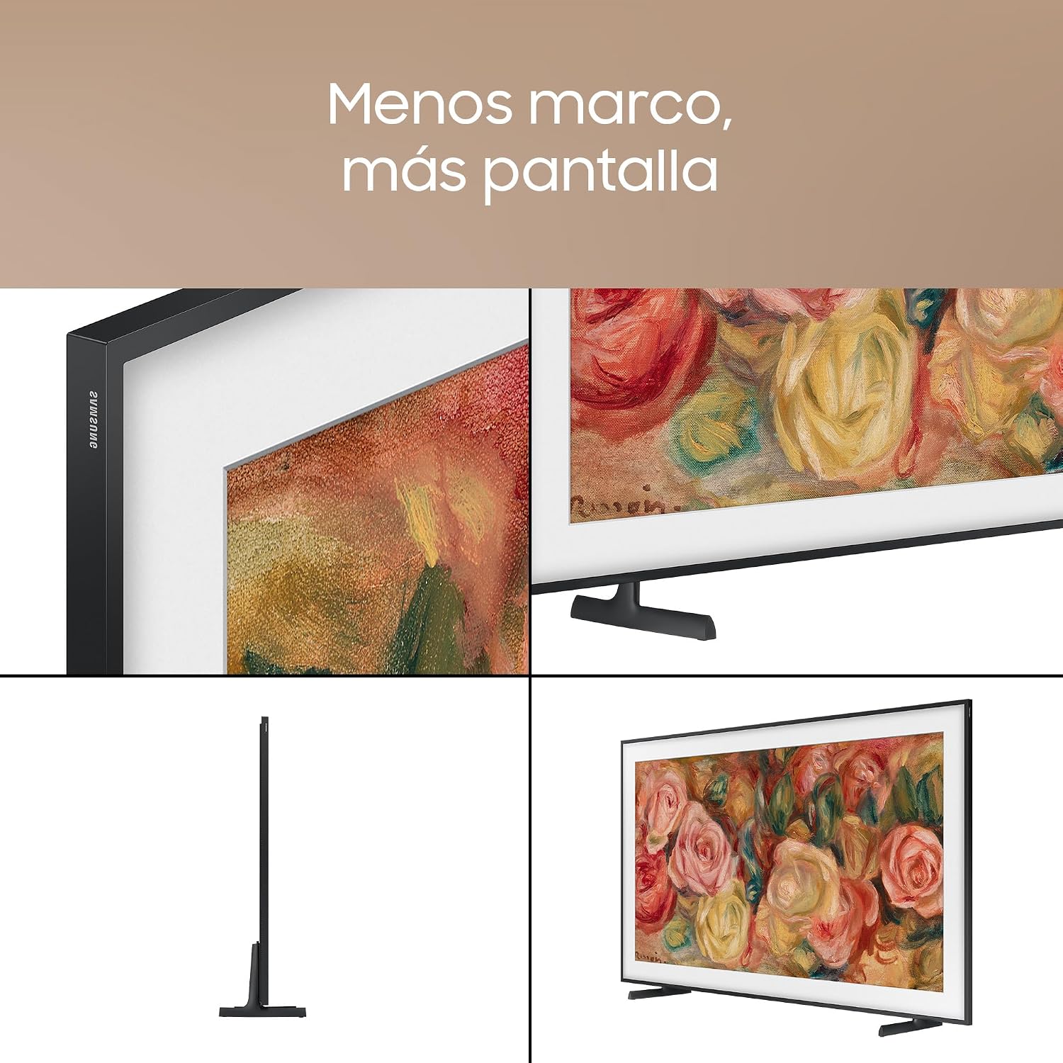 Thumbnail 10 de Samsung The Frame 4K 2024 43" Smart TV con Galería de Arte 🎨