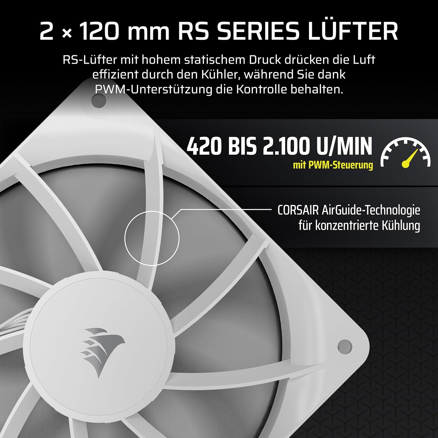 Thumbnail 4 de CORSAIR Nautilus 240 RS LCD Flüssig-CPU-Kühler – 240 mm AiO mit LCD, Weiß