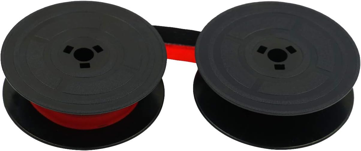 Thumbnail 5 de Printerfield 6 pack nastro in nylon compatibile per macchine da scrivere Olivetti GR.4/GR.8 (nero e rosso)