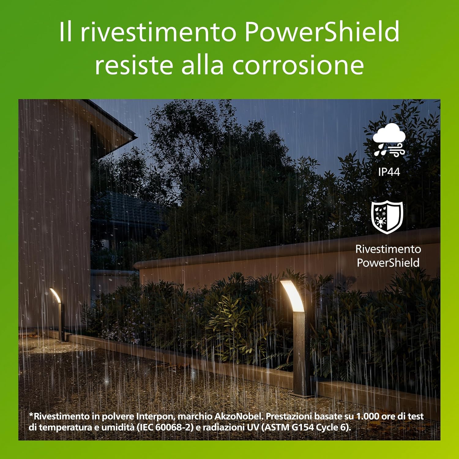 Thumbnail 2 de Philips Splay: faretto/palo da esterno a LED integrato grigio antracite, 800 lm, 2700 K, IP44 con rivestimento PowerShield