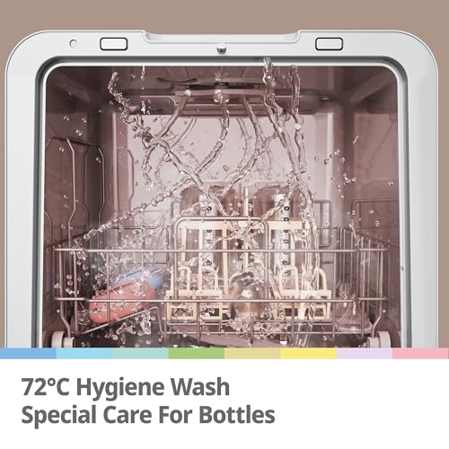 Thumbnail 6 de COMFEE' Table Top Dishwasher No Plumbing with 6L Water Tank