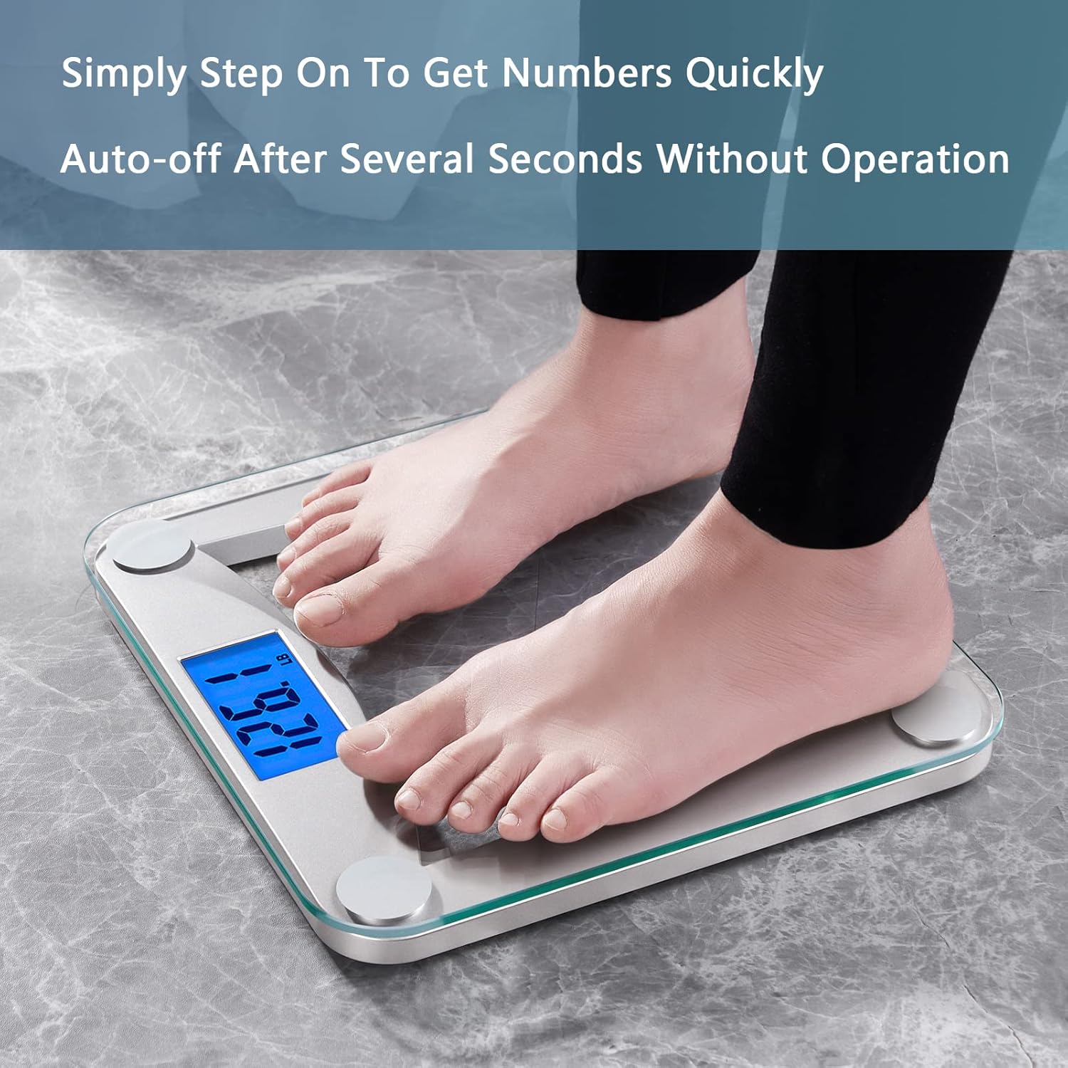 Thumbnail 6 de Vitafit Digital Bathroom Scale with High-Accuracy 0.1 lb/0.05 kg Increment