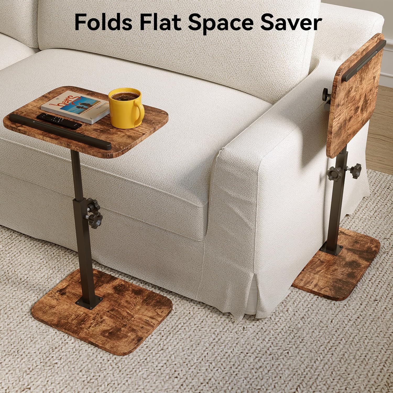 Thumbnail 3 de Xyphren C Shaped Side Table 45–75cm