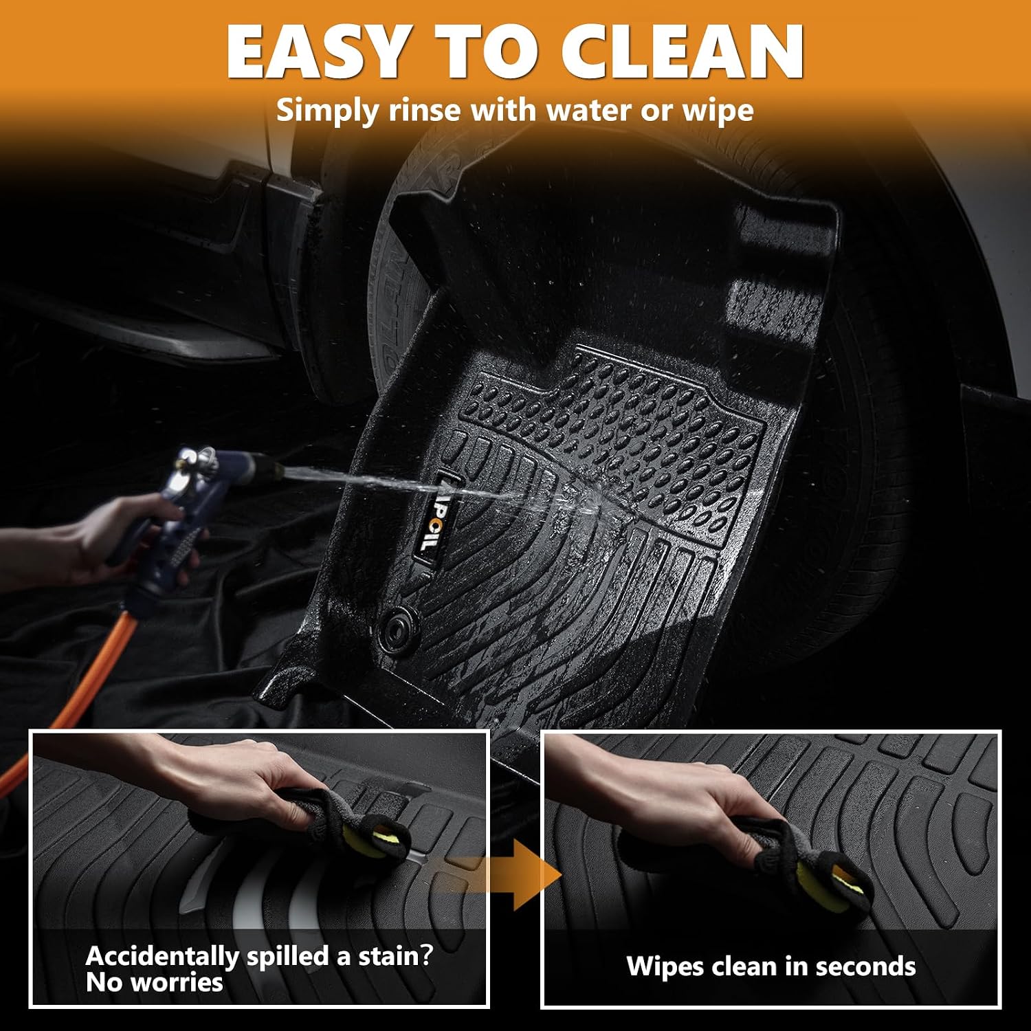 Thumbnail 4 de AIPOIL Floor Mats Mazda 3 2019-2025 Sedan