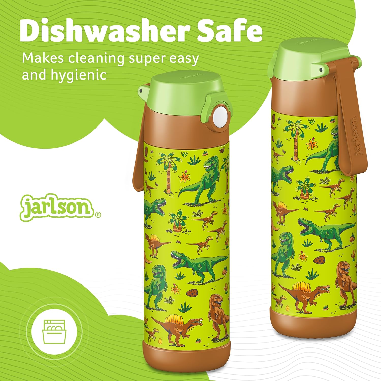 Thumbnail 3 de Jarlson MALI Trinkflasche Edelstahl 500ml