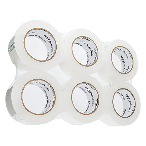 Thumbnail 6 de Amazon Basics 6 unidad cinta de embalaje 4,77 cm × 99,6 m 📦