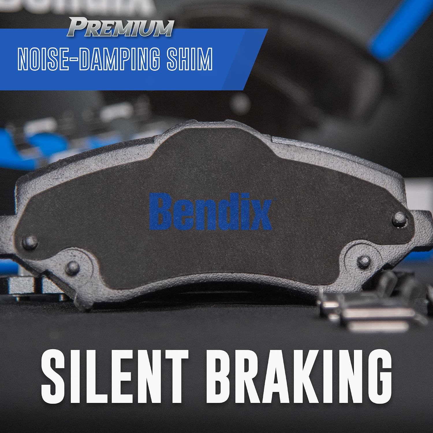 Detalle de Bendix Premium SBC1721A Ceramic Front Brake Pads for Ram ProMaster City (2015–2022)