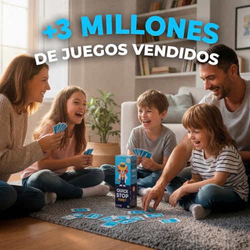 Detalle 2 de ATM Gaming Quickstop Family: juego de mesa rápido para toda la familia (sin pantallas)