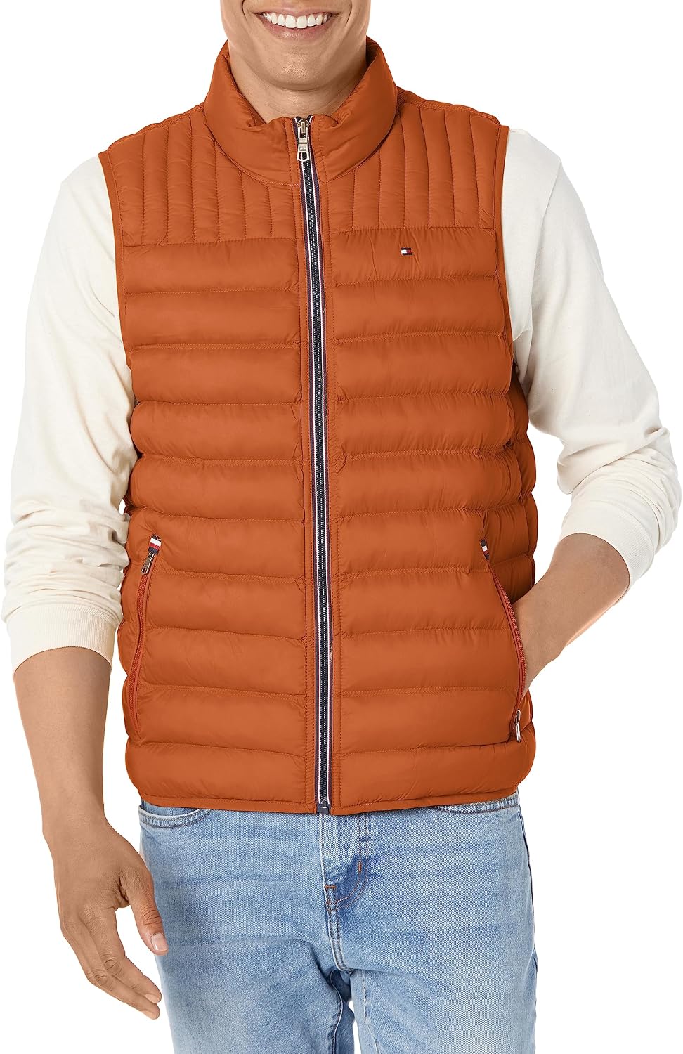 Detalle de Tommy Hilfiger Men's Lightweight Packable Puffer Vest