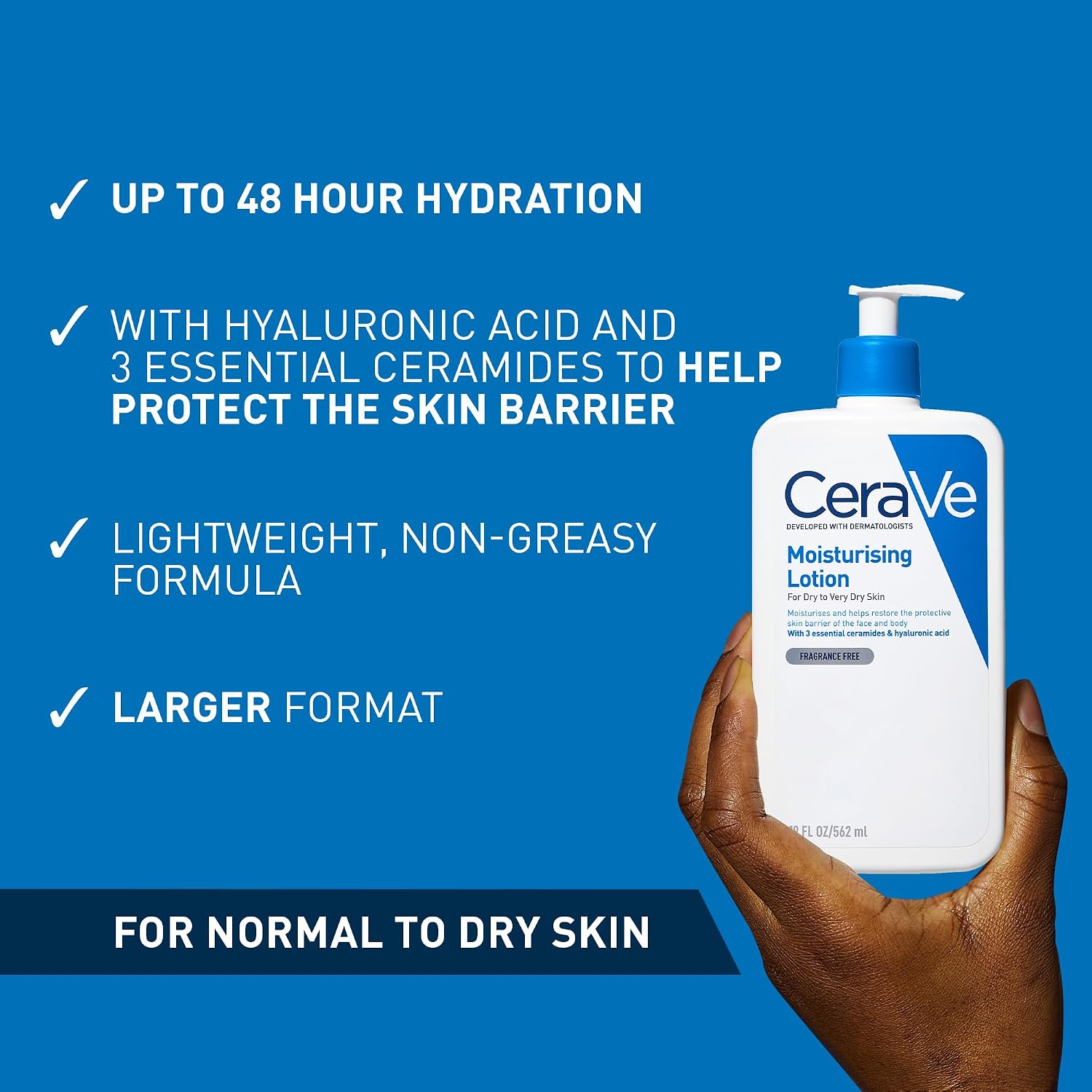 Thumbnail 1 de CeraVe Moisturising Lotion 473 ml