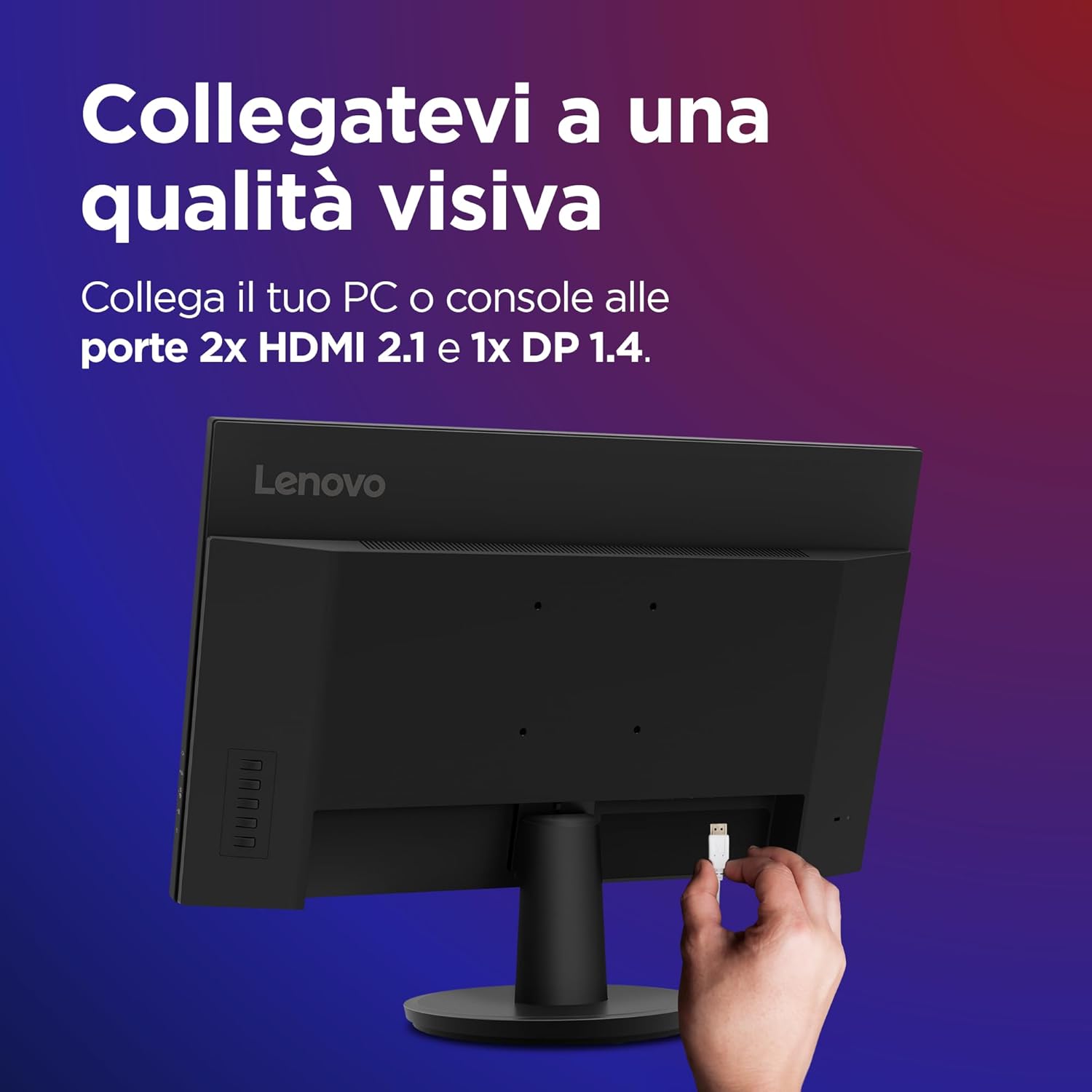 Thumbnail 4 de Lenovo Legion R27qe Gen 2: Monitor Gaming 27" QHD da usare per Esport e FPS