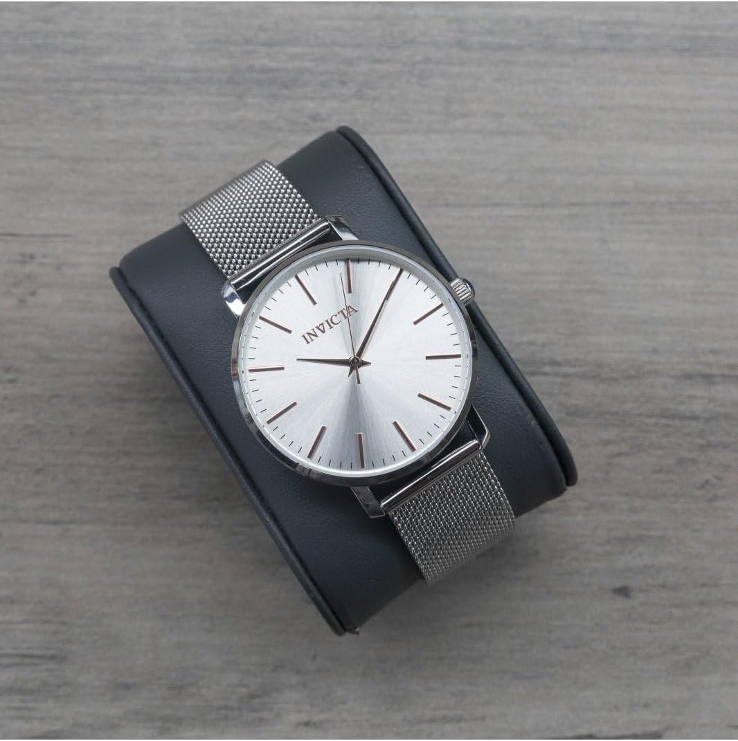 Thumbnail 2 de Invicta Angel Montre Femme 38 mm — Mouvement Quartz en Acier Inoxydable, Cadran Argent