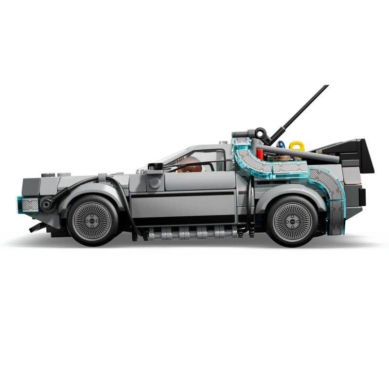 Detalle de LEGO Speed Champions Máquina del Tiempo de Regreso al Futuro 77256, 357 piezas