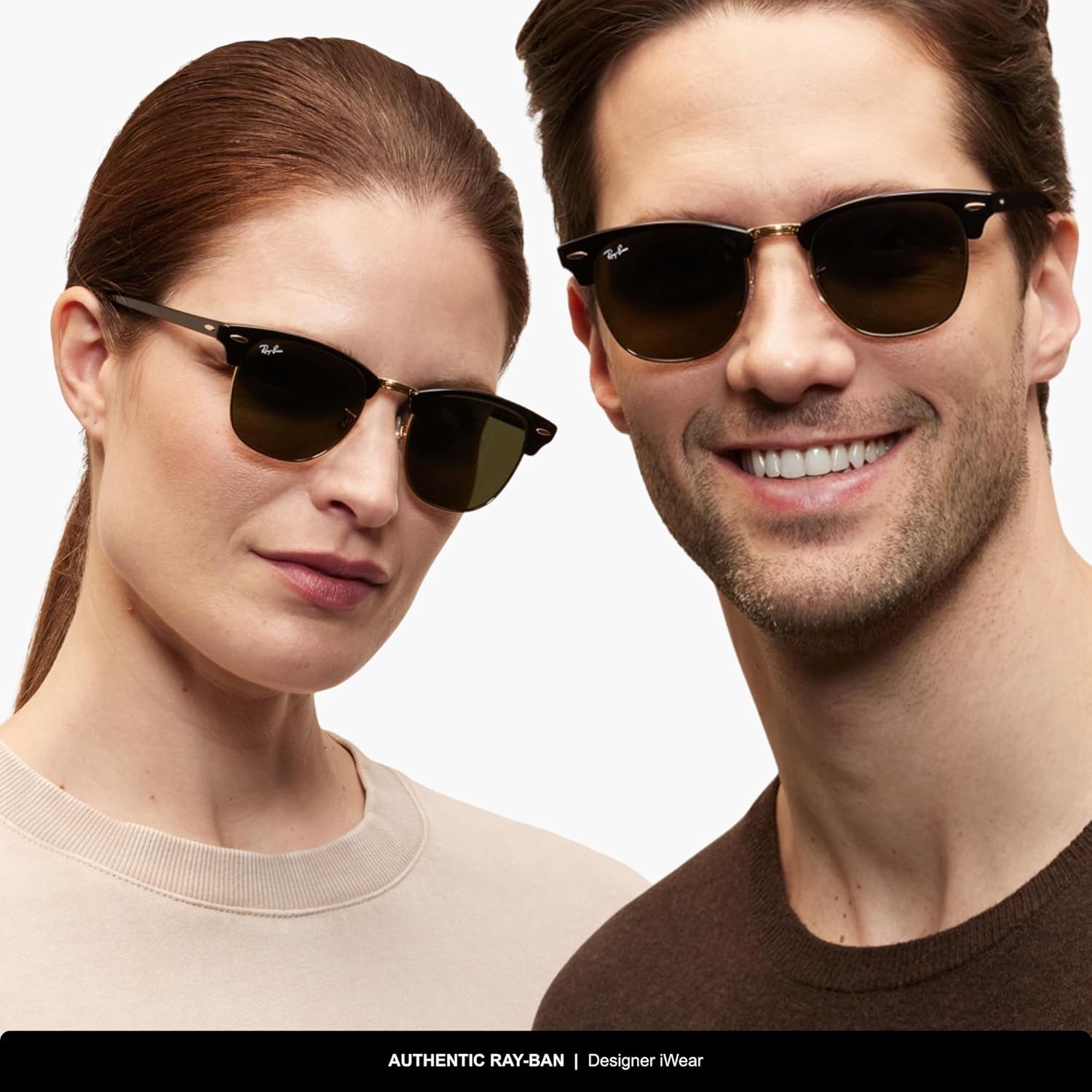 Detalle 2 de Ray-Ban RB3016 Clubmaster square sunglasses