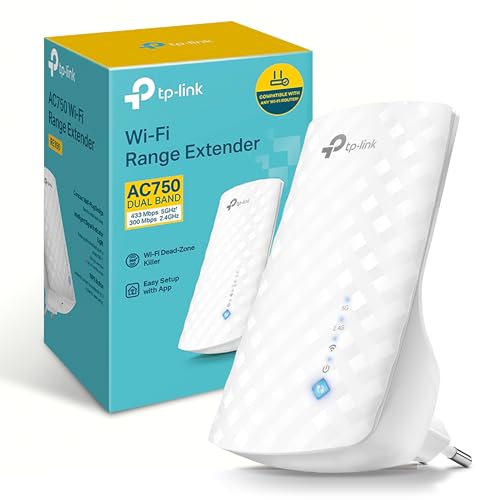 Detalle de TP-Link RE190 AC750: Amplificador WiFi de doble banda para ampliar cobertura en casa