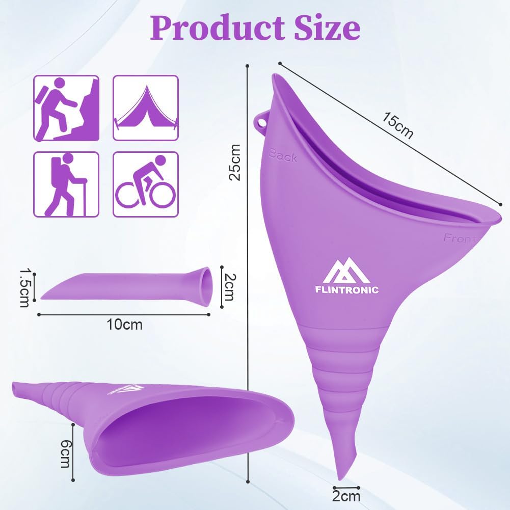 Thumbnail 1 de flintronic female urination device for camping