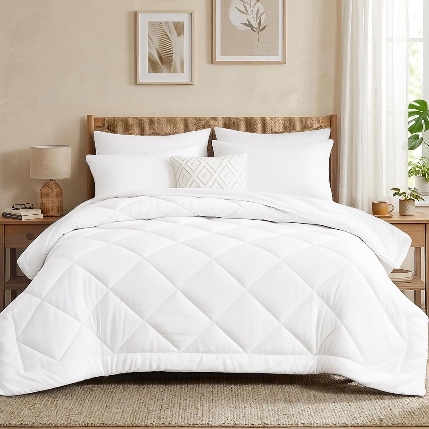 Thumbnail 1 de Tifschlaf Coverless Duvet Super King Size 10.5 Tog – All‑Season, 260x220cm with 2 Pillowcases