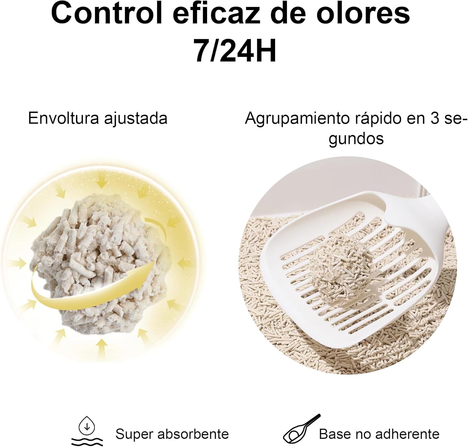 Thumbnail 3 de FUKUMARU Arena de Tofu para Gatos 10.8kg - Sin Polvo 🐾