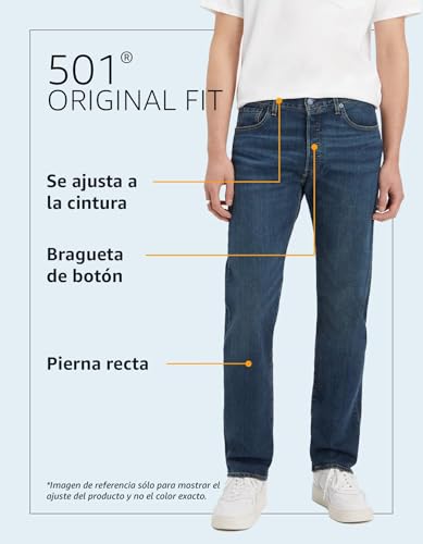 Thumbnail 11 de Levi’s 501 Original Fit para hombre Fresh Clean (30W / 32L): vaqueros con el corte clásico y comodidad para el día a día