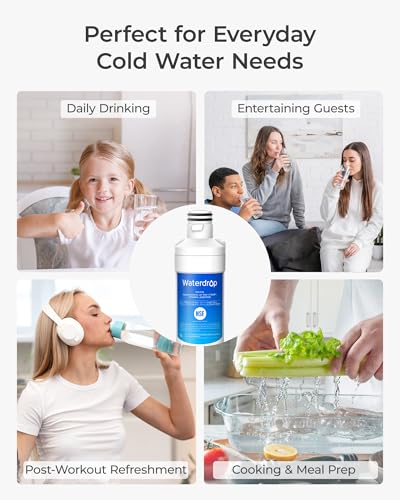 Thumbnail 8 de Waterdrop ADQ747935 Refrigerator Water Filter and Air Filter, 3 Combo
