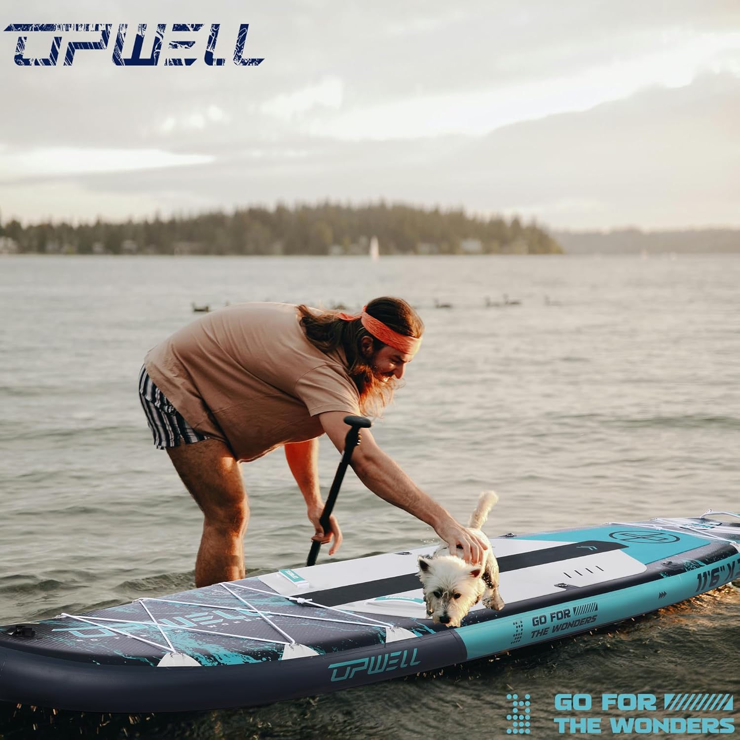 Thumbnail 6 de UPWELL 11'6" Inflatable Paddle Board: Stable All-Around SUP for Families and Beginners