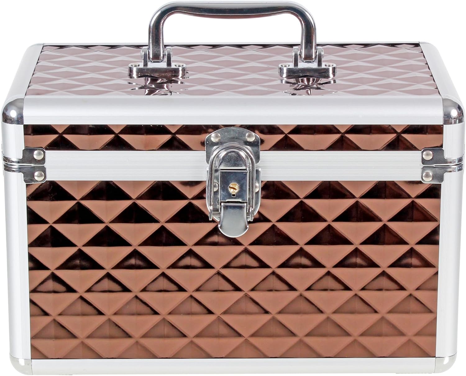 Aluminium Hard Make Up Travel Box