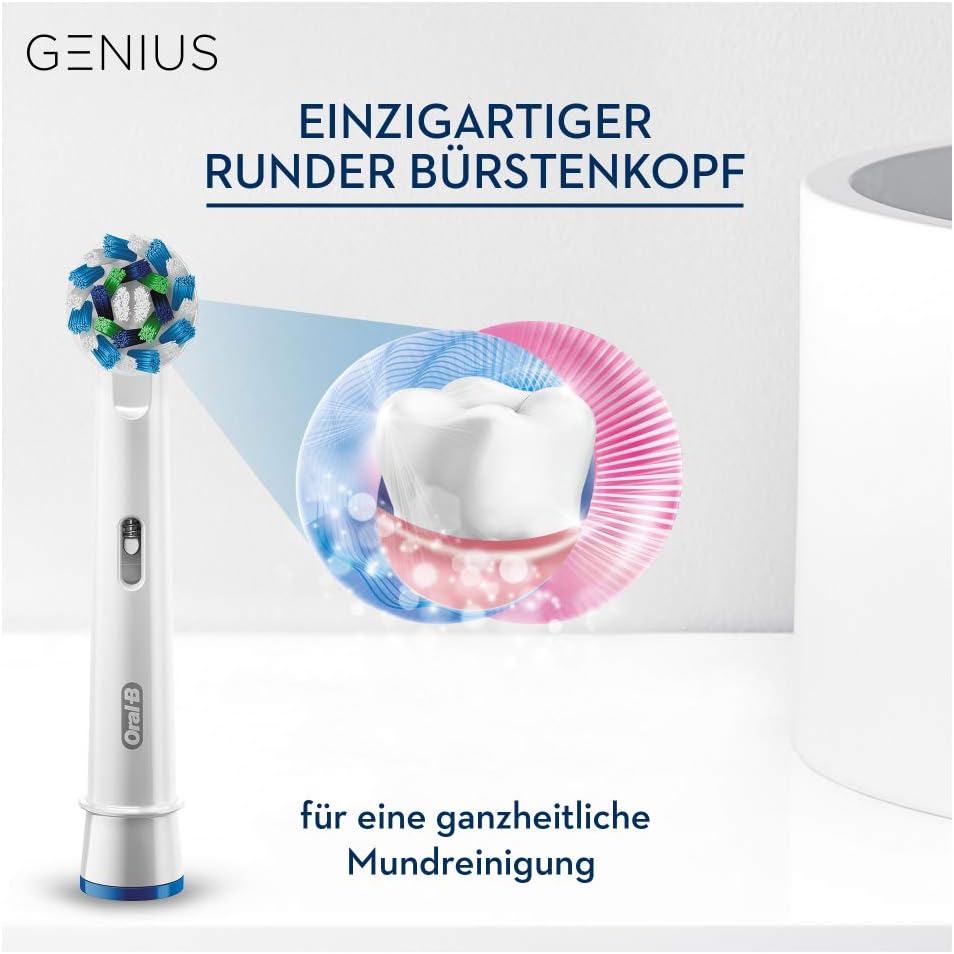 Thumbnail 3 de Oral-B Genius 8500 Elektrische Zahnbürste – 5 Putzmodi, Positionserkennung, Reiseetui, silber