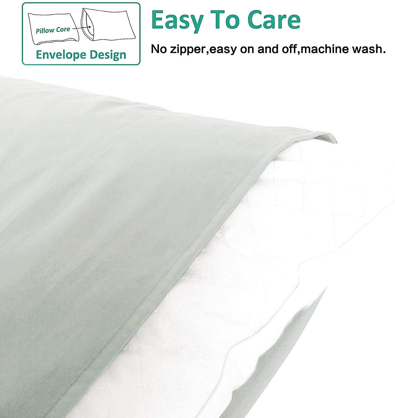 Detalle de NTBAY Queen Pillowcase Set 20x30, 4-Pack