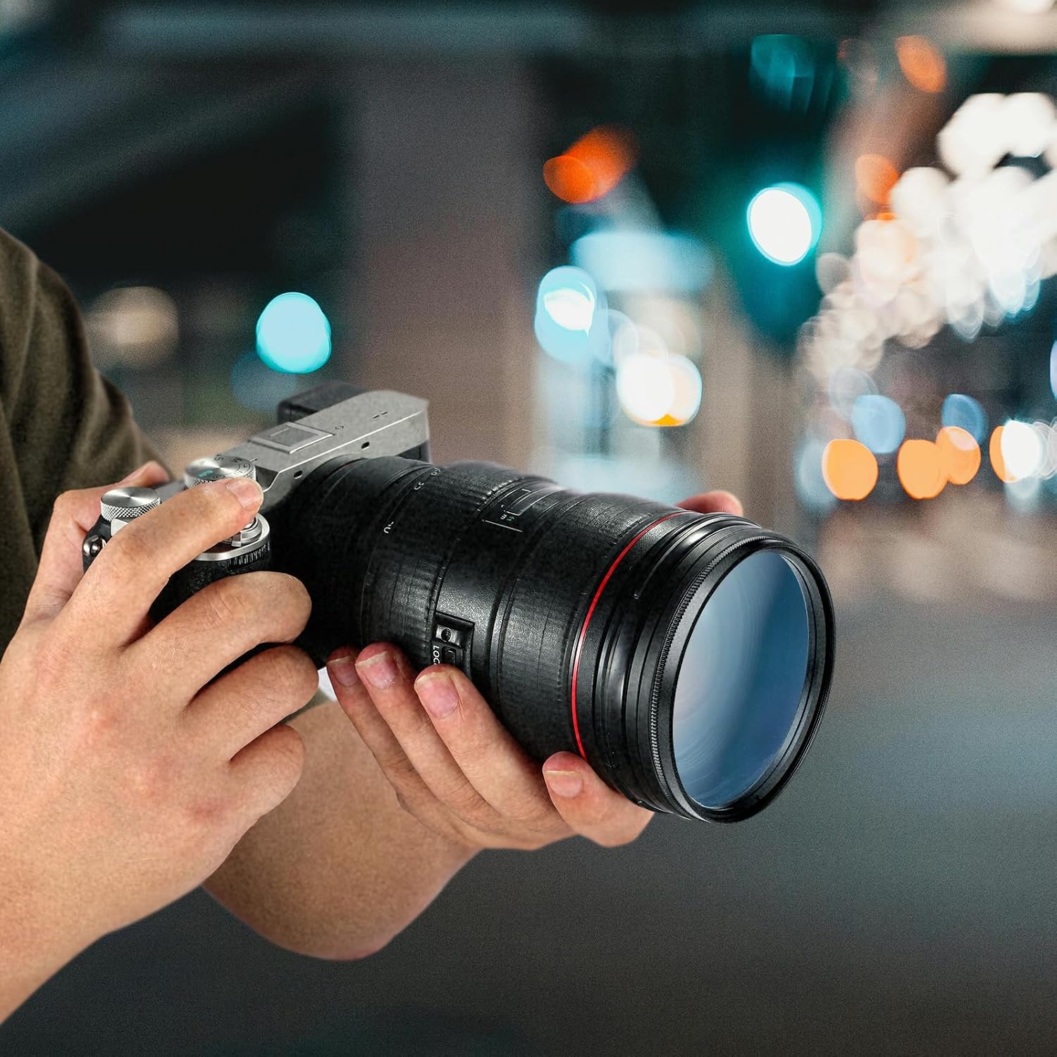Detalle 2 de NEEWER 67-82mmステップアップリング 2個組・超薄型アルミ合金製