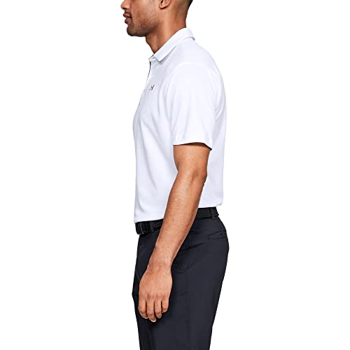 Detalle de Under Armour Men Tech Lightweight Polo: Breathable, Quick-Dry Comfort for Golf and Everyday Wear