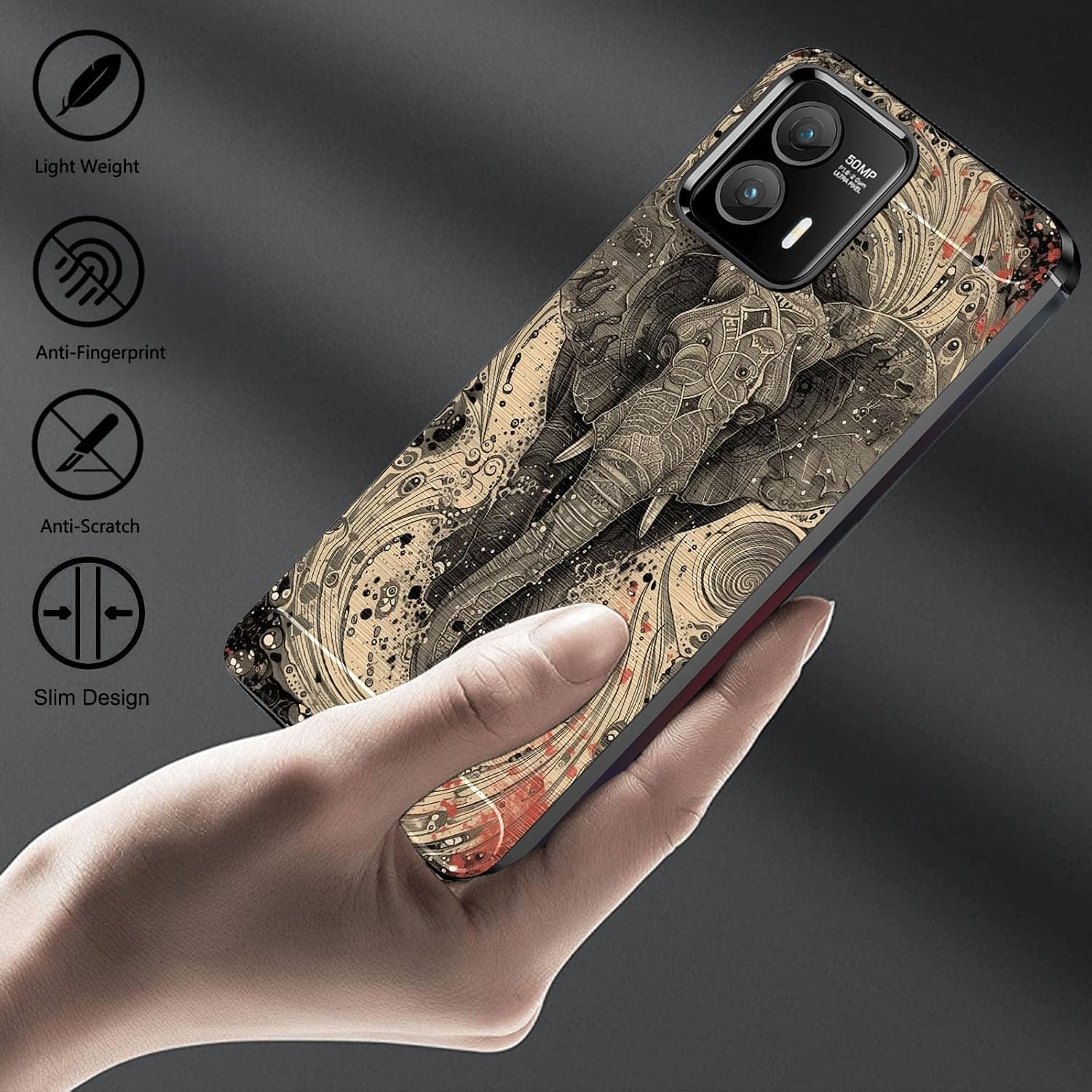 Detalle de RUUHLJLET Phone Case for Moto G Stylus 5G 2024