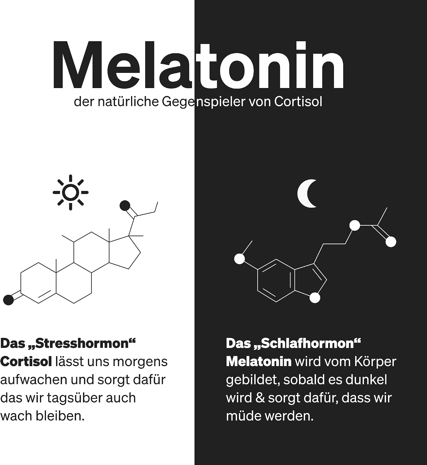 Thumbnail 3 de natural elements Melatonin – 365 Tabletten – 0,5mg Melatonin pro Tablette – hochdosiert – Ohne unerwünschte Zusätze – Laborgeprüft – Alternative zu Einschlafspray - 100% vegan
natural elements Melatonin – 365 Tabletten – 0,5mg…