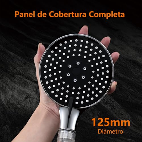 Thumbnail 4 de Ibergrif M20226 alcachofa de ducha 125 mm, 3 modos