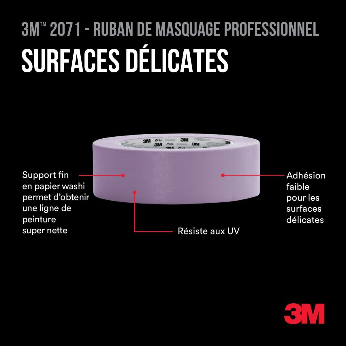 Detalle 2 de 3M Ruban de masquage 36 mm x 50 m