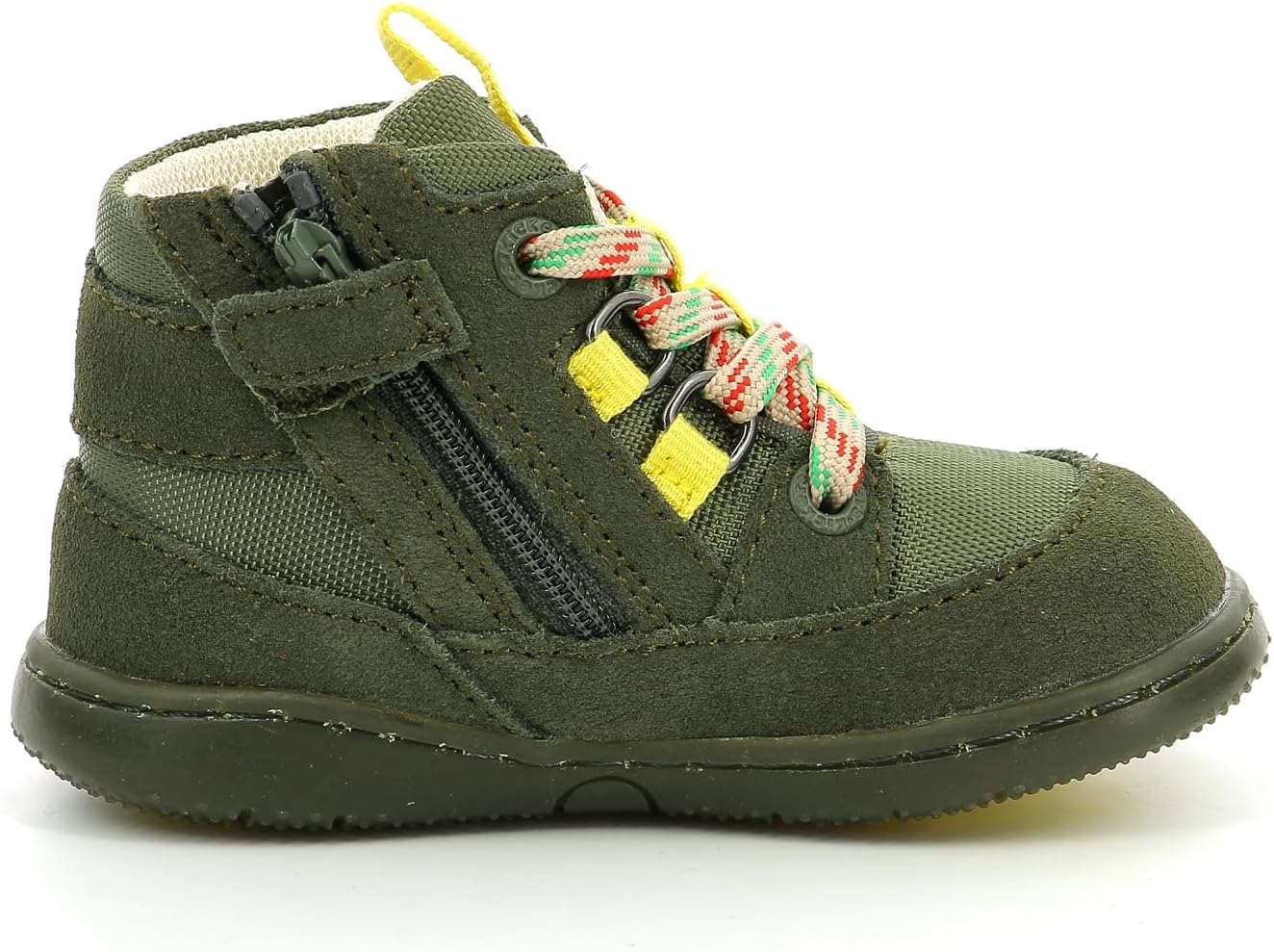 Detalle de Kickers Kickbubblo BottineMixte enfant — Bottine à fermeture éclair et matériaux durables