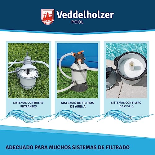 Thumbnail 3 de Veddelholzer floculante en cartuchos (1 kg, 8 x 125 g) para filtros de arena y vidrio