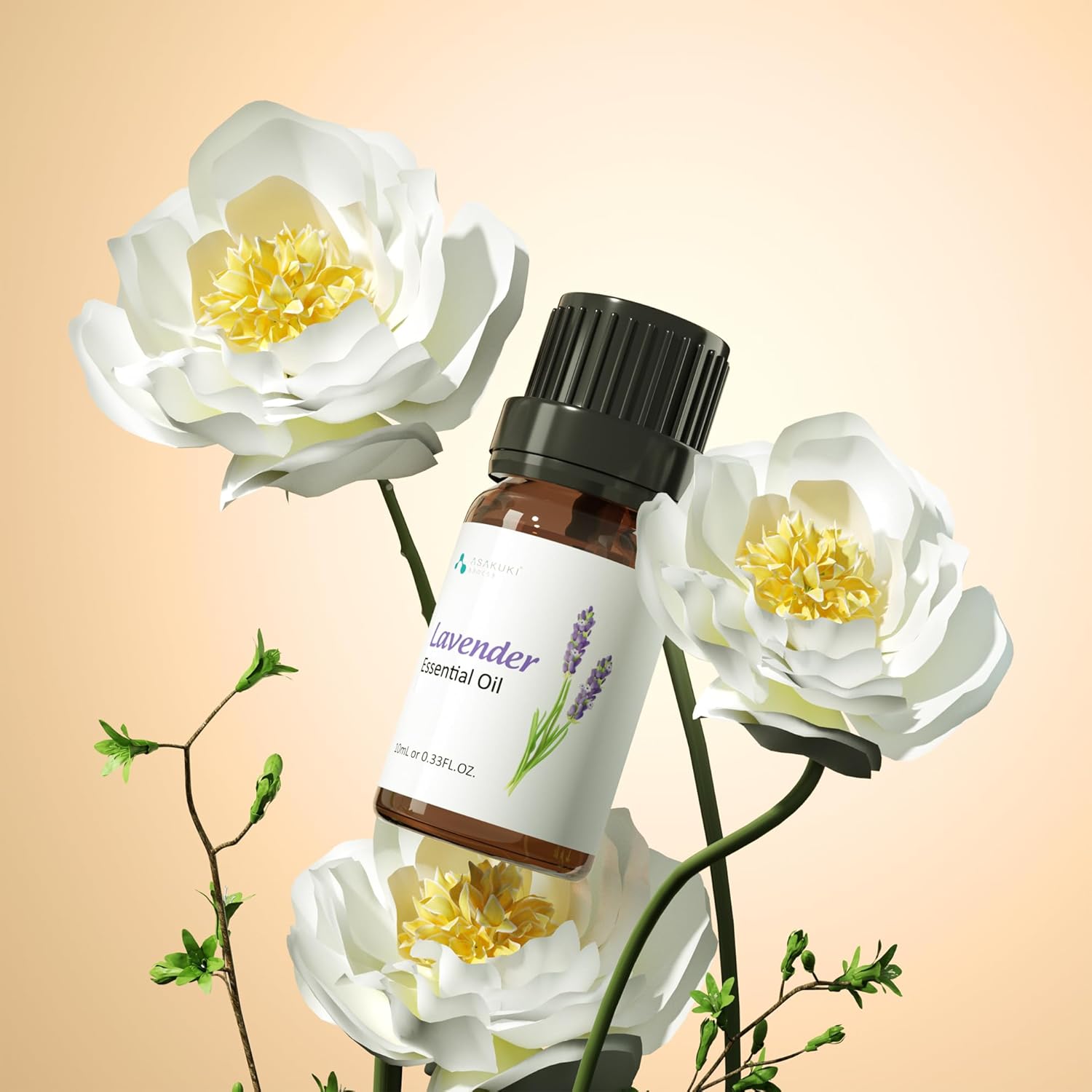 Thumbnail 2 de ASAKUKI 300ml Aroma Diffuser 🏠