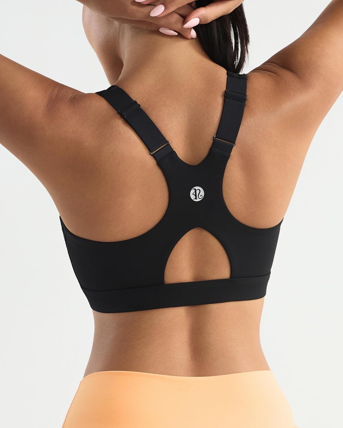 Detalle de RUNNING GIRL High Impact Sports Bra with Molded Cups ⚙