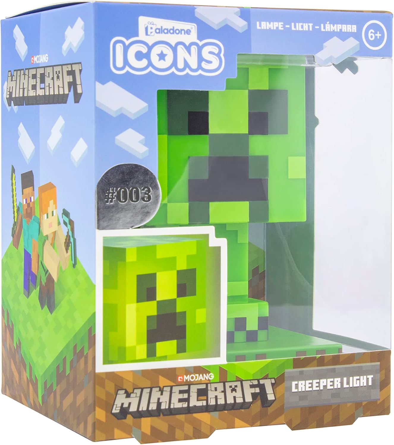 Thumbnail 3 de Paladone Lámpara Creeper Minecraft