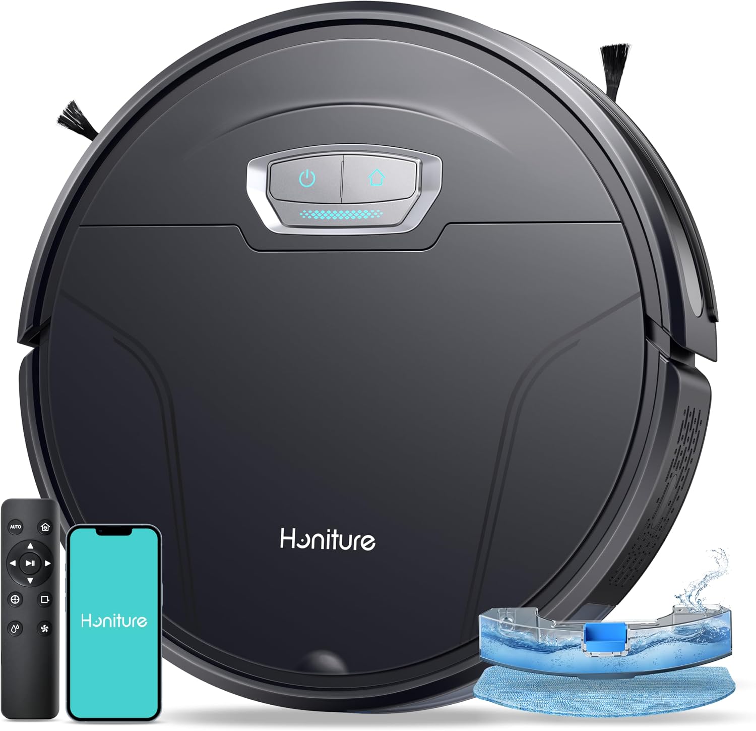 Detalle de HONITURE G20 Pro robot vacuum with 8000Pa