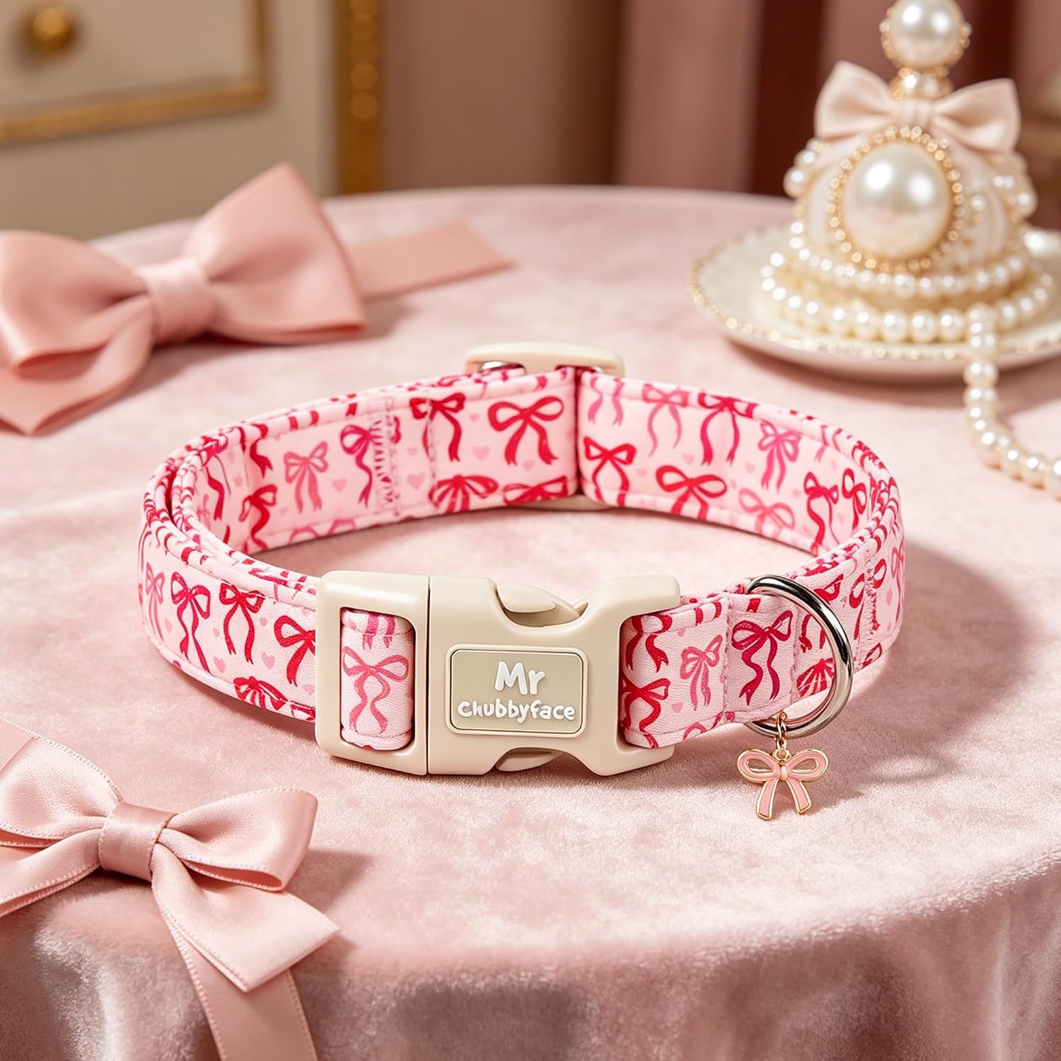 Detalle de MR.CHUBBYFACE Dog Collar, M Size