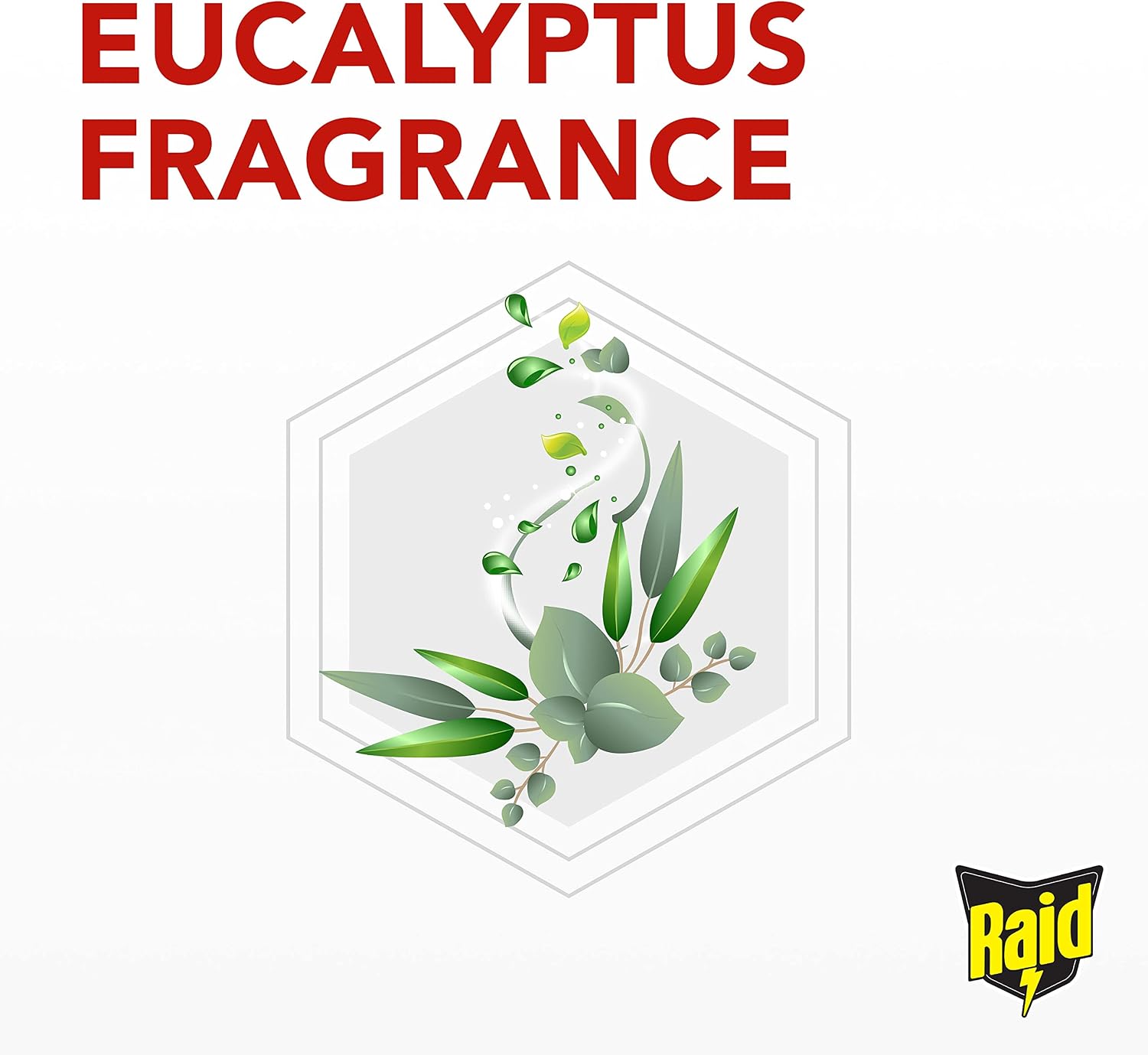 Thumbnail 3 de Raid Fly, Wasp & Mosquito Killer with Eucalyptus Aroma Oil (6 x 300ml) – Indoor Use